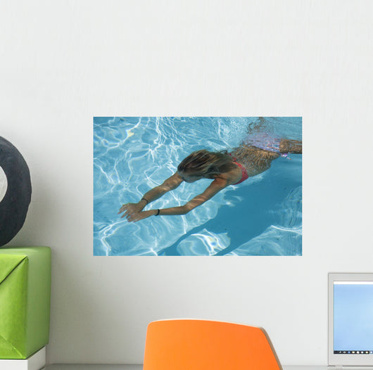 swimming Wall Mural