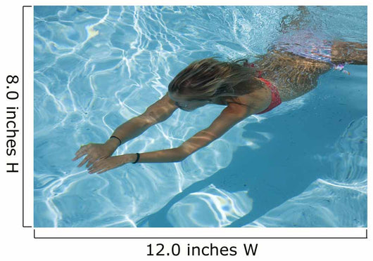 swimming Wall Mural