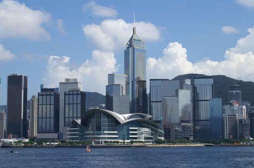 Hong Kong Skyline Wall Decal Design 1