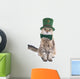 Cute St. Patrick's Day cat Wall Decal