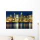 seattle at night Wall Mural