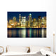 seattle at night Wall Mural