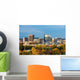 Autumn Trees and Skyline Wall Decal