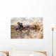 Dusty Debris Motocross Wall Decal