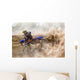 Dusty Debris Motocross Wall Decal