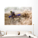 Dusty Debris Motocross Wall Decal