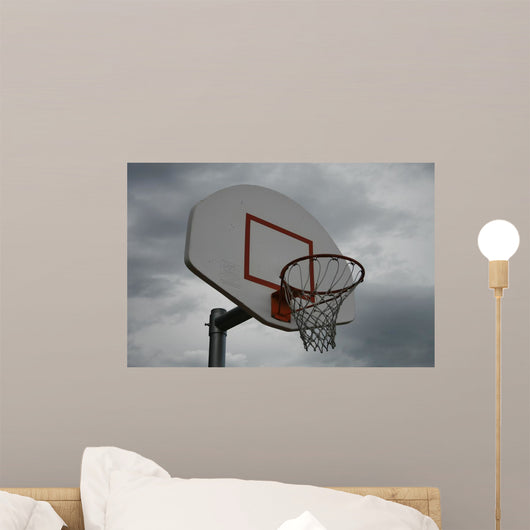 Basketball Hoop Wall Mural