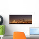 San Francisco Skyline Night Wall Decal