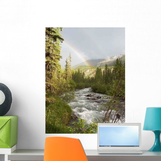 Double Rainbow Wall Decal