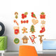 Christmas Cookies Set Ginger Wall Decal