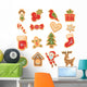 Christmas Cookies Set Ginger Wall Decal