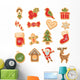 Christmas Cookies Set Ginger Wall Decal