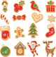 Christmas Cookies Set Ginger Wall Decal
