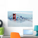 Golden Gate San Francisco Under Fog Wall Mural