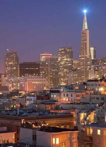 San Francisco North Beach Wall Decal