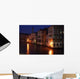 Venice Night Canal Grande Wall Decal