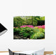 Garden Scene Wall Decal