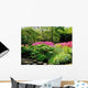 Garden Scene Wall Decal