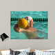 Water Polo Player Wall Mural