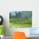 Tea Plantation Wall Decal