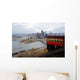 Duquesne Incline with Pittsburgh skyline Wall Mural