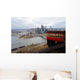 Duquesne Incline with Pittsburgh skyline Wall Mural