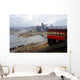 Duquesne Incline with Pittsburgh skyline Wall Mural
