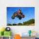 Quad jump Wall Mural