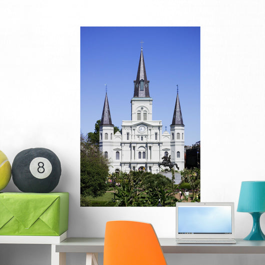 st. louis cathedral Wall Mural