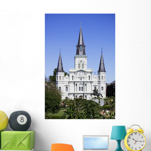 st. louis cathedral Wall Mural