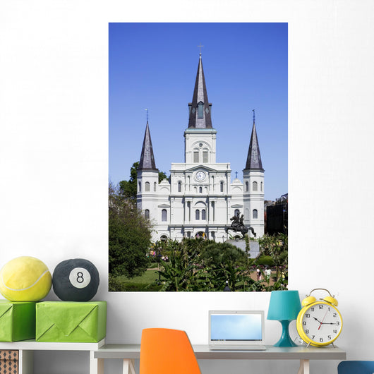 st. louis cathedral Wall Mural