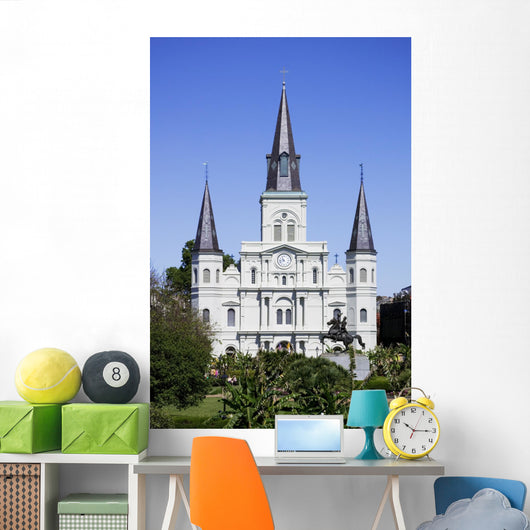 st. louis cathedral Wall Mural