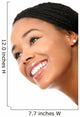 young  woman Wall Decal
