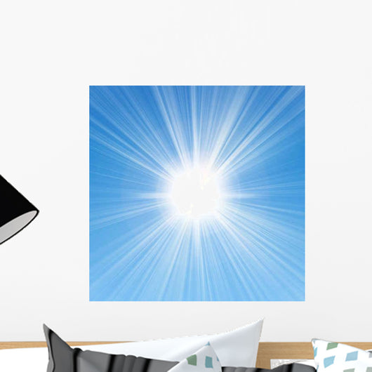 Sun Blue Sky Wall Decal