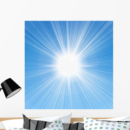 Sun Blue Sky Wall Decal