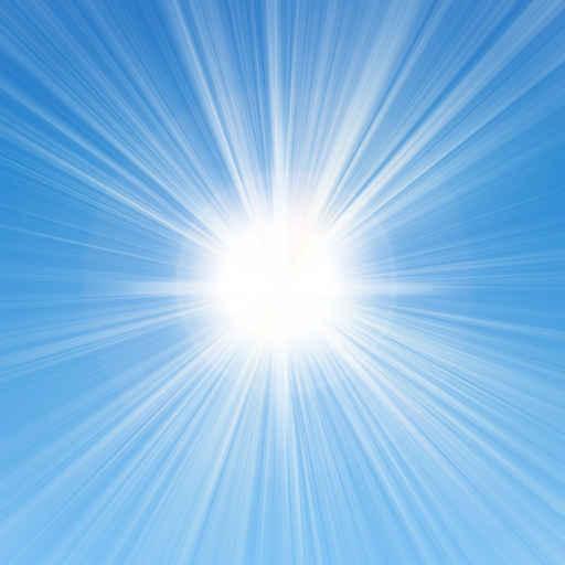Sun Blue Sky Wall Decal