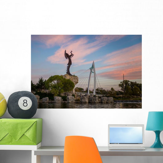 Keeper Plains Sunrise Wall Decal