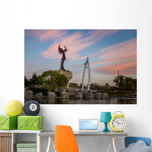 Keeper Plains Sunrise Wall Decal