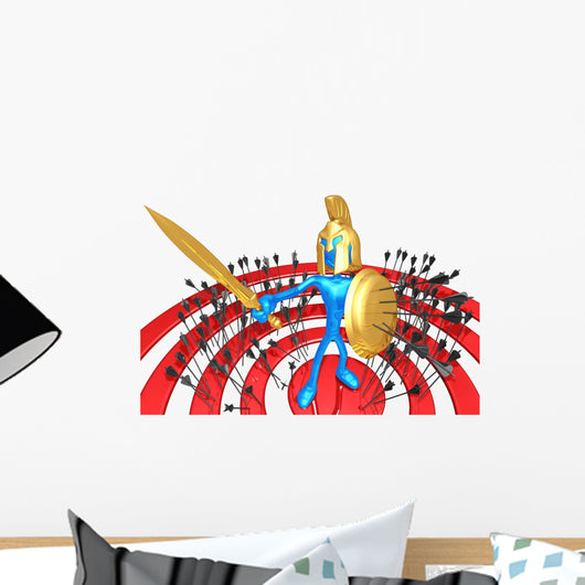 Spartan Target Wall Decal