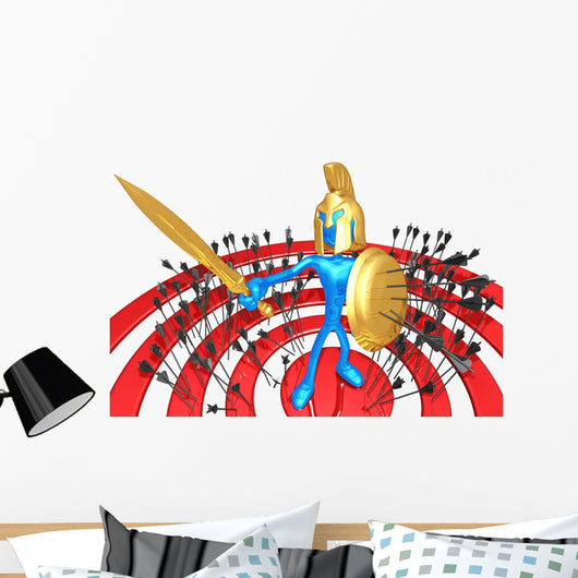 Spartan Target Wall Decal
