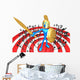 Spartan Target Wall Decal