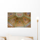 Painted wooden ceiling Wall Mural