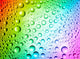 Multicolored Drops Wall Mural