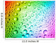 Multicolored Drops Wall Mural