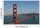 golden gate from marin headlands, san francisco Wall Mural