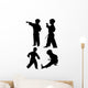 Martial Arts Wall Mural