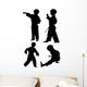 Martial Arts Wall Mural