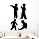 Martial Arts Wall Mural