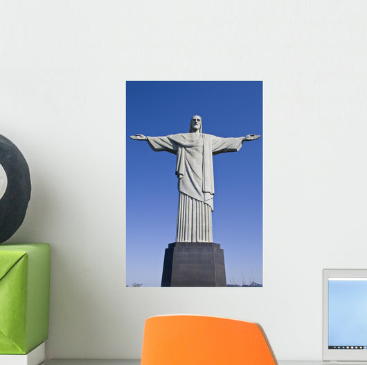 Statue Christ Redeemer Wall Mural