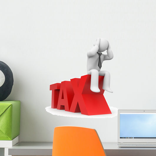 Tax Wall Decal